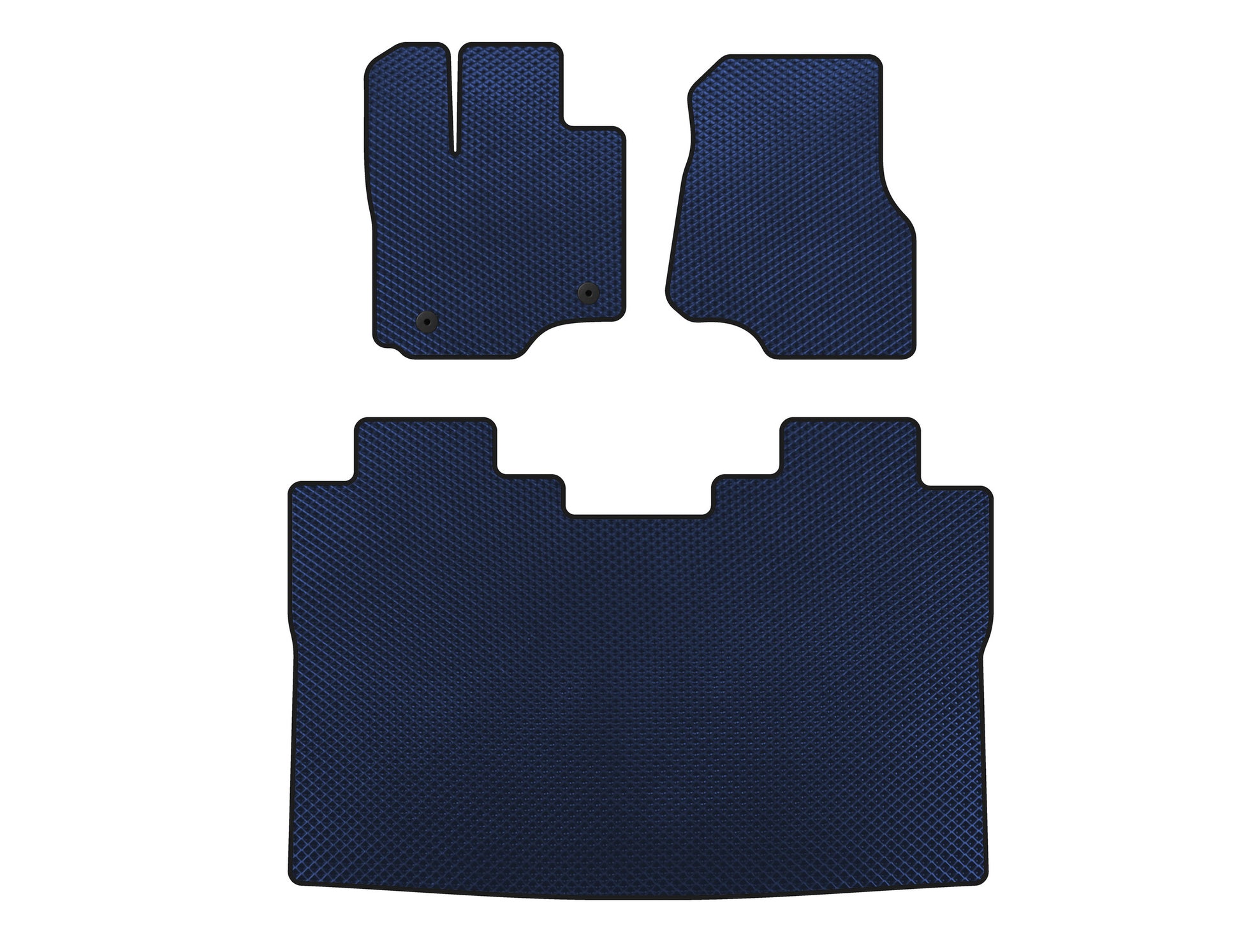 EVA Floor Mats (Raptor, Blue) for Ford F-150 2014-2021 - image 1