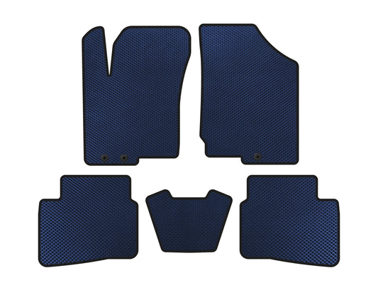 EVA Floor Mats (2008-2012, Blue) for Kia Forte 2008–2024 - image 1