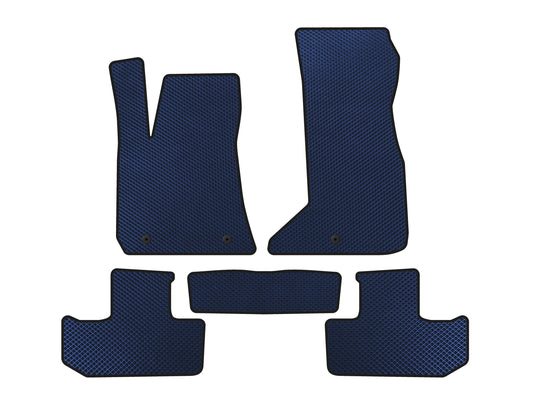 EVA floor mats (Coupe, Blue) for Dodge Challenger 2008-2023 - image 1