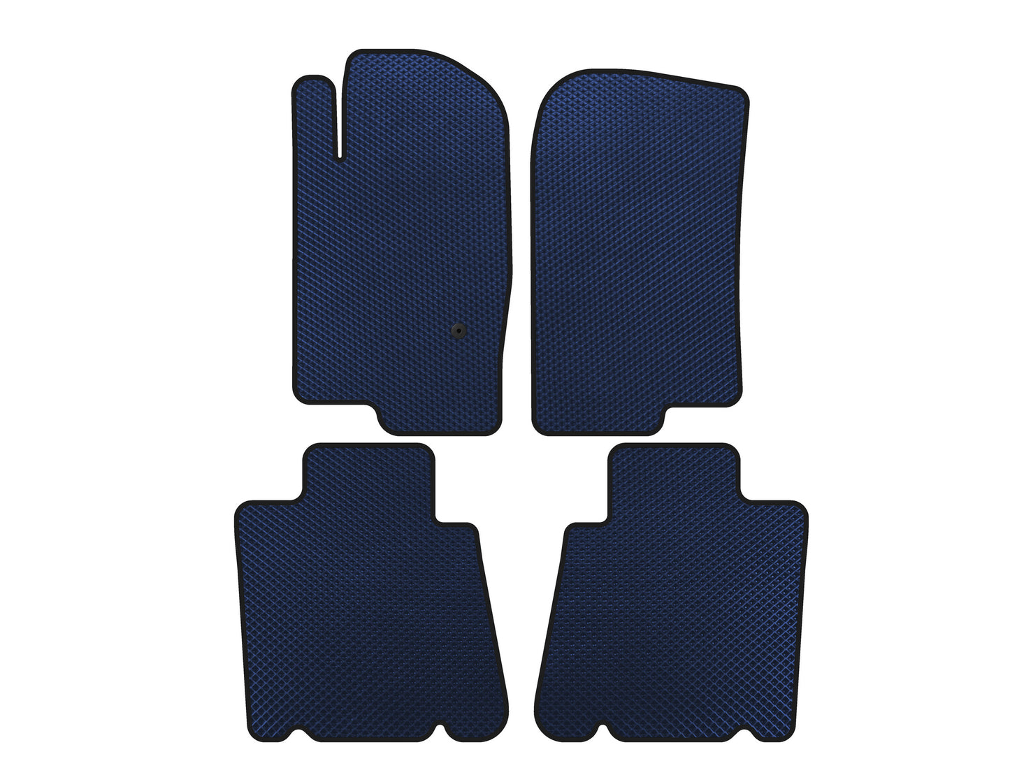EVA Floor Mats (2 Rows, Blue) for Ford Explorer 2001-2005 - image 1