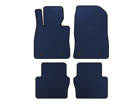 EVA Floor Mats (Electro, 2017-2020, SD, Blue) for Toyota Yaris 2010-2020 - image 1