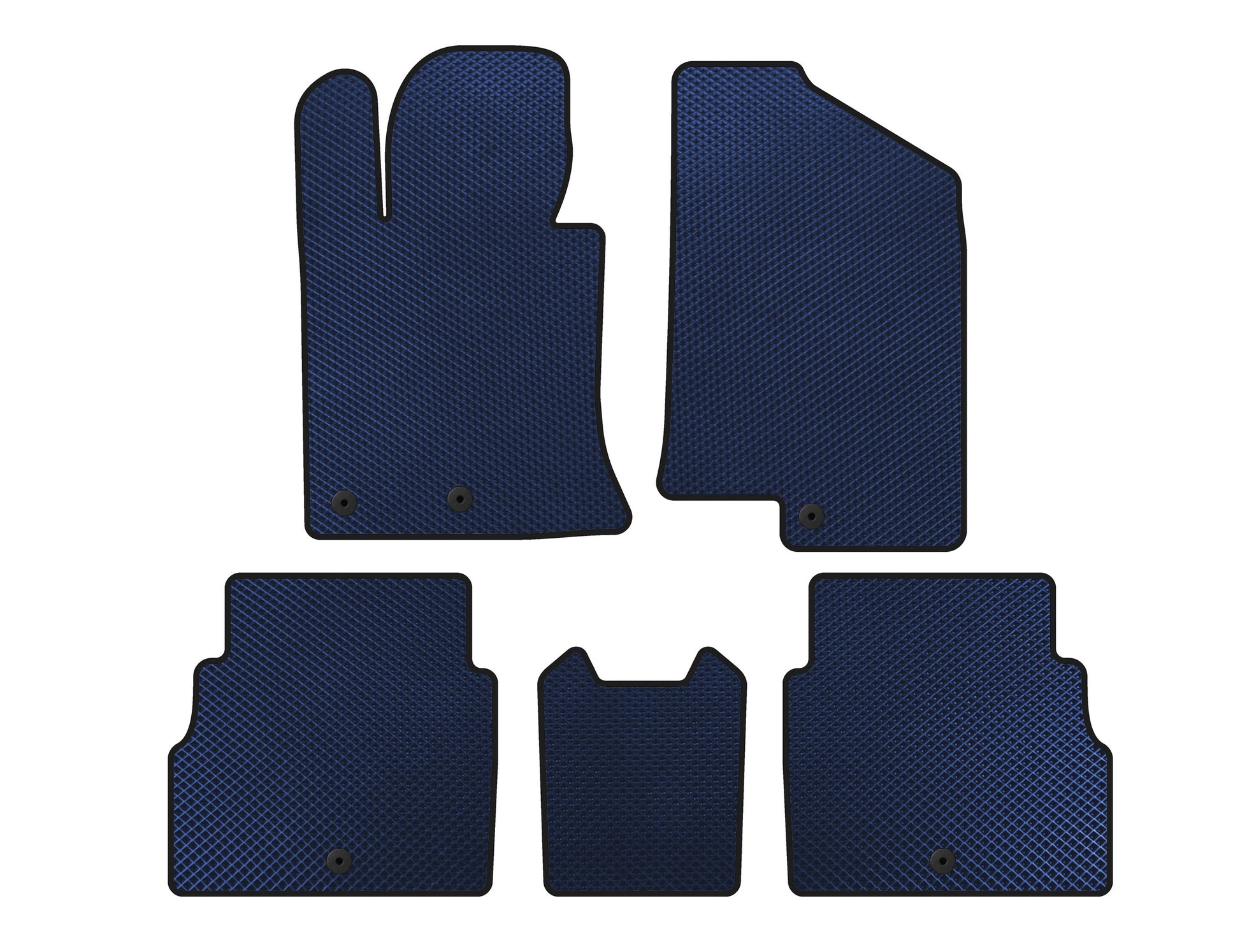 EVA mats (SD, Blue) for Hyundai Sonata YF 2010-2014 - image 1