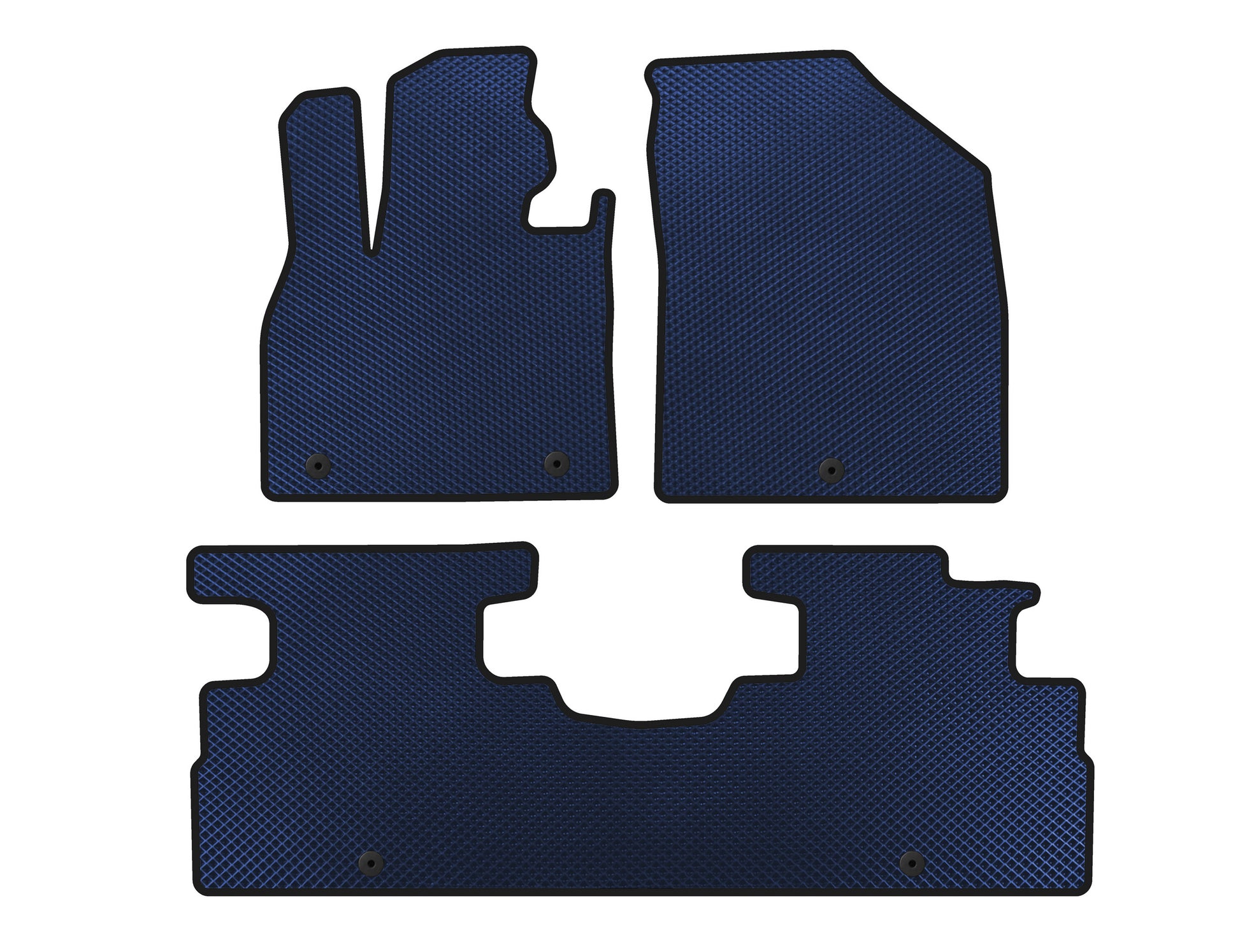 EVA Floor Mats (2 Rows, 7-Seater, Blue) for Hyundai Palisade 2018-2025 - image 1