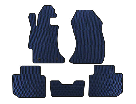 EVA Floor Mats (SD, Blue) for Subaru Impreza 2011-2016 - image 1