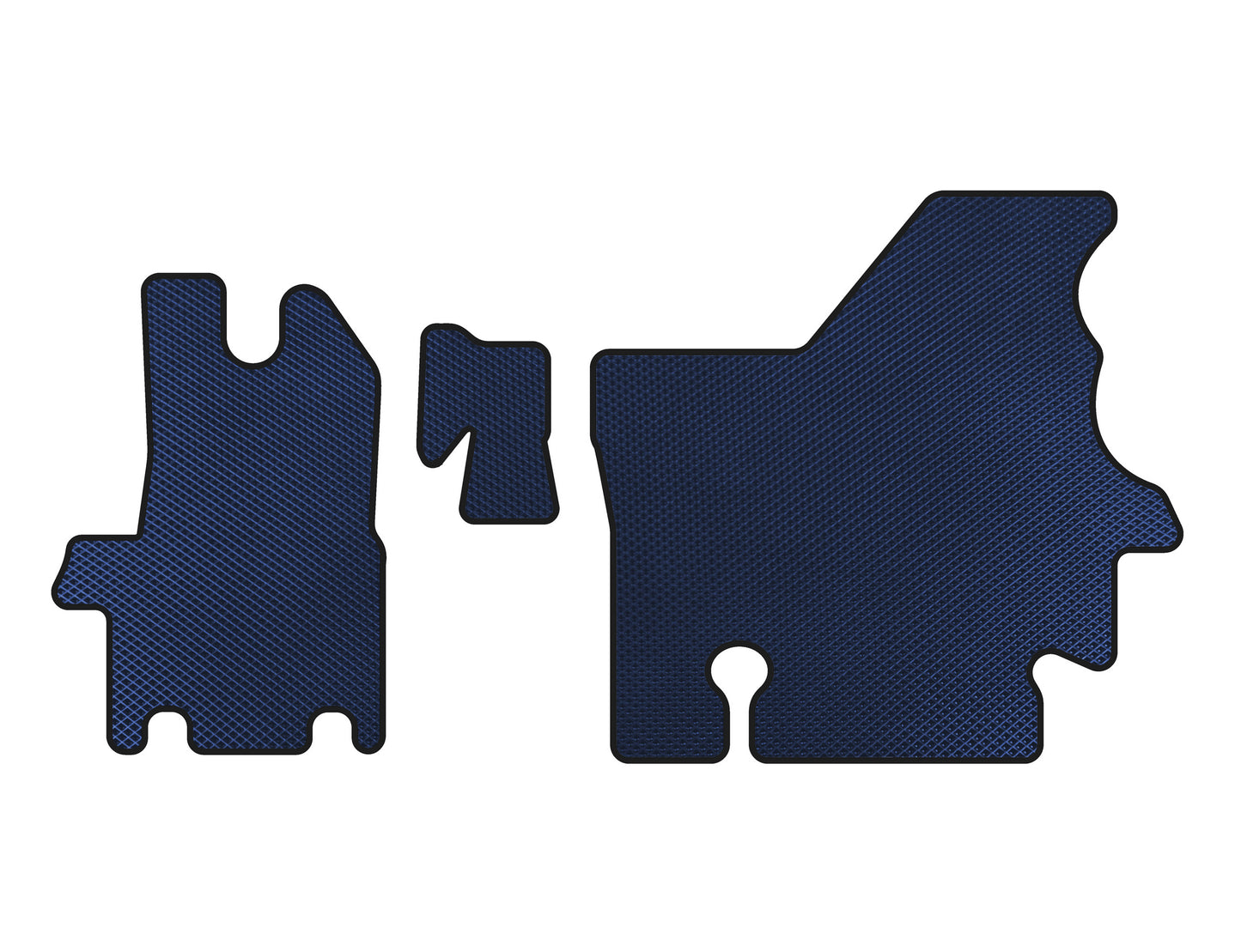 EVA Floor Mats (1998-2003, Blue) for Renault Master 1998-2010 - image 1