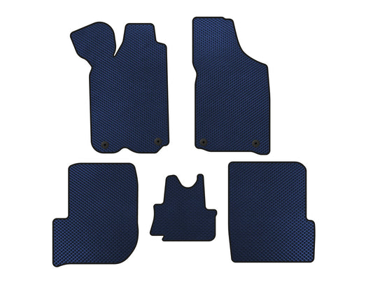 EVA Floor Mats (1982-1991, Avant, Blue) for Audi 100 C3 1988-1991 - image 1