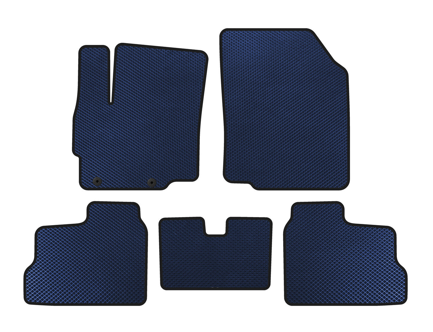 EVA Floor Mats (for Mirage, HB, Blue) for Mitsubishi Space Star/Mirage 2012- - image 1