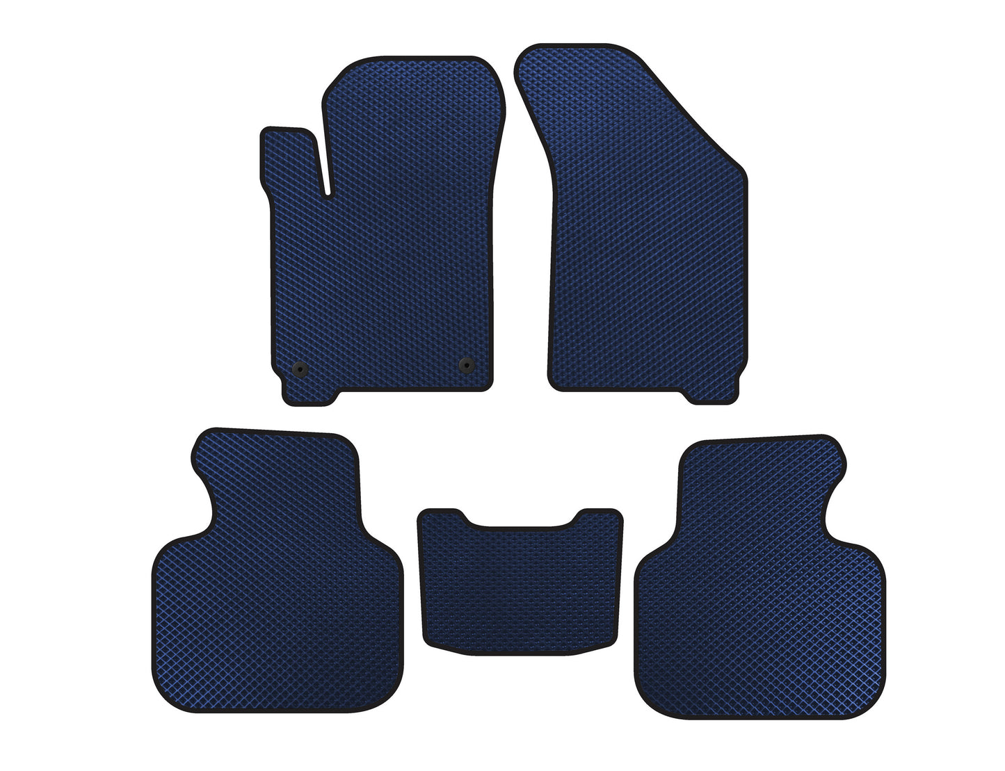 EVA Floor Mats (2008-2011, Blue) for Dodge Journey 2008-2020 - image 1
