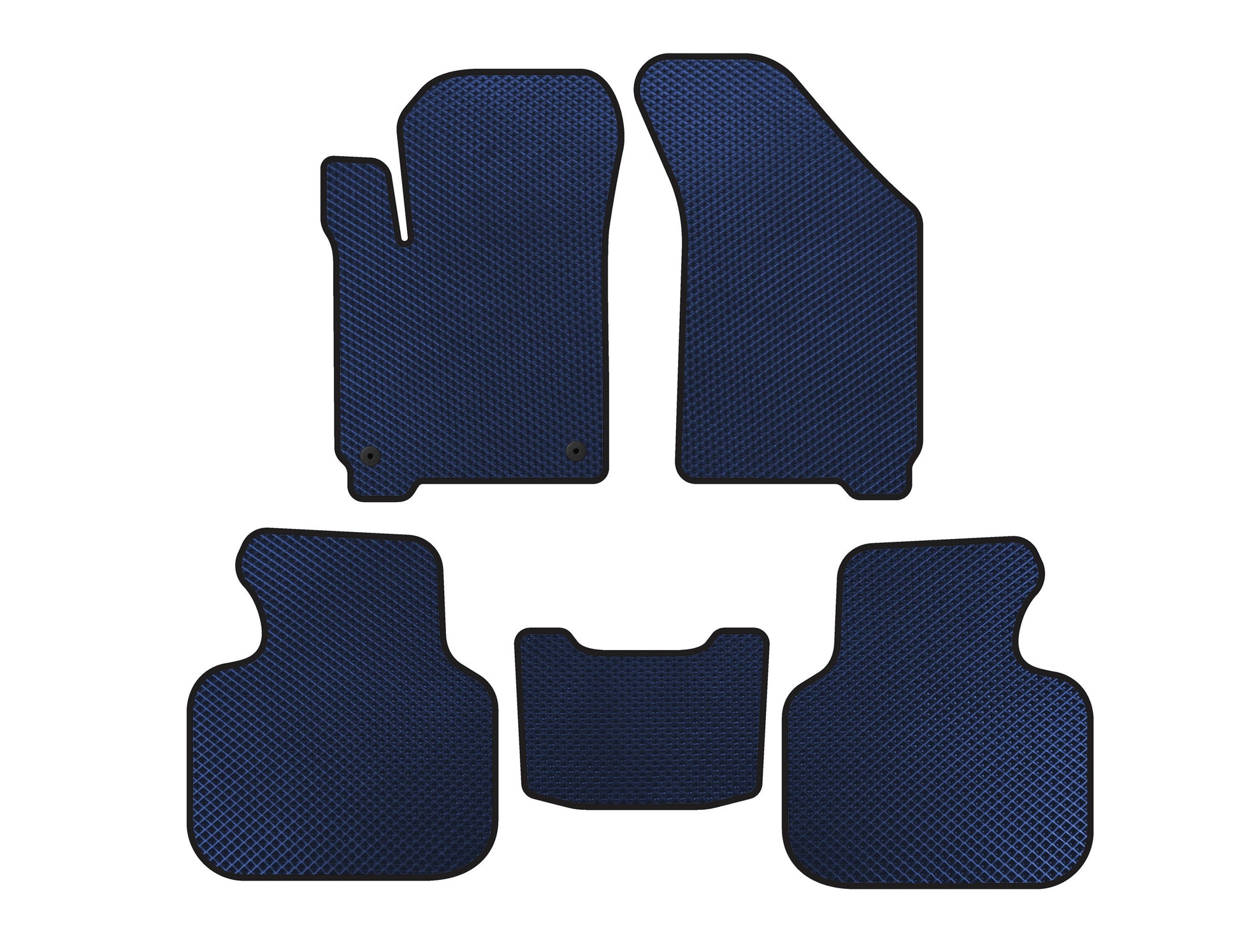 EVA Floor Mats (2008-2011, Blue) for Dodge Journey 2008-2020 - image 1
