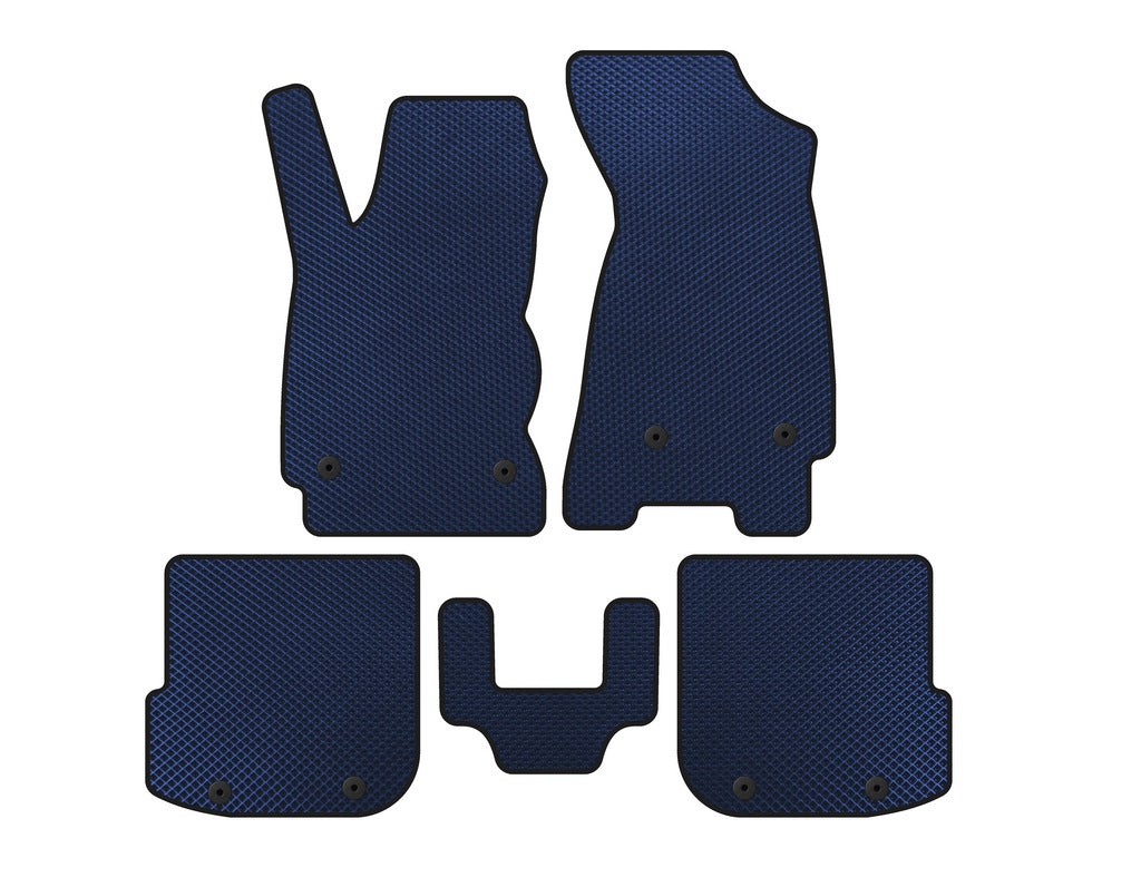 EVA Floor Mats (SD, Blue) for Audi A4 B5 1994-2001 - image 1