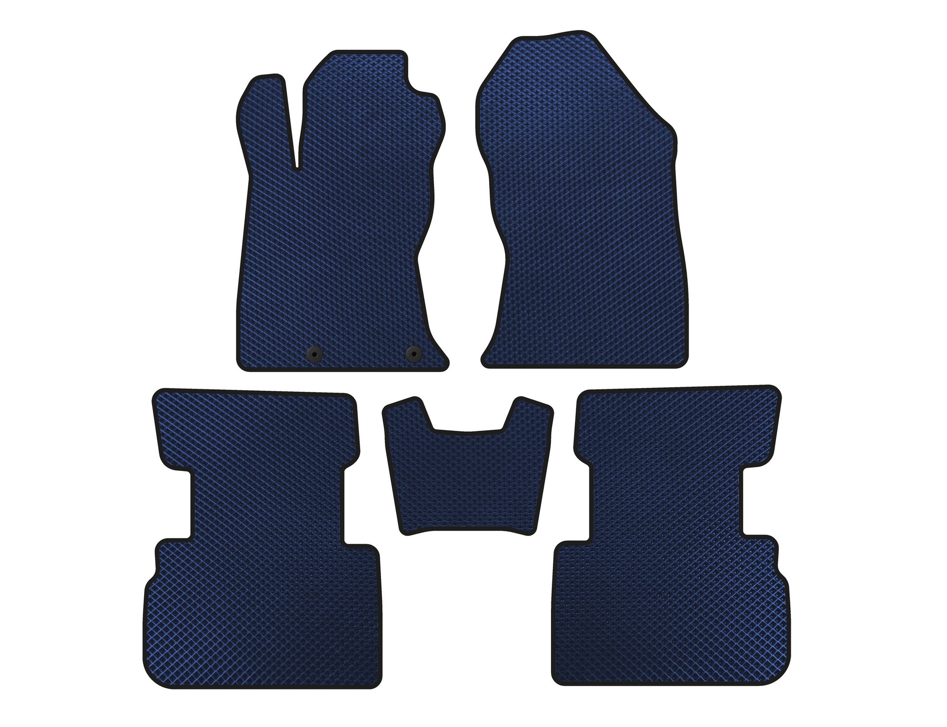 EVA Floor Mats (Blue) for Subaru Forester 2018-2024 - image 1