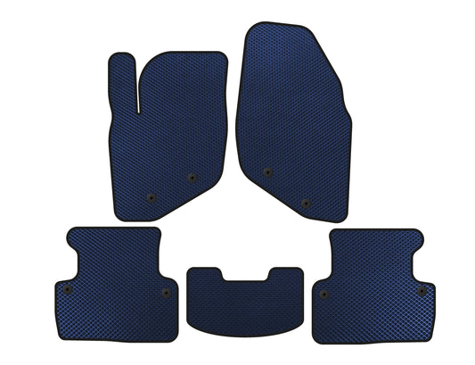 EVA Floor Mats (Blue) for Volvo V70 2000-2007 - image 1