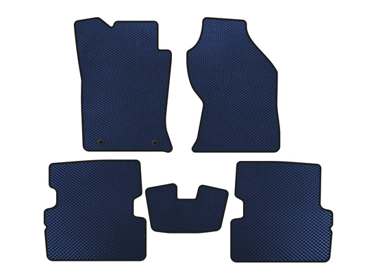 EVA Floor Mats (2001-2005, SW, Blue) for Ford Focus I 1998-2005 - image 1