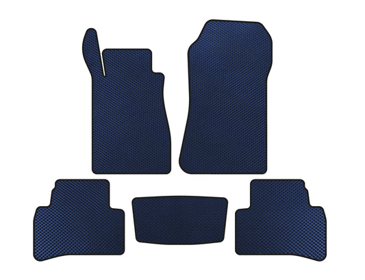 EVA Floor Mats (Coupe, Blue) for Mercedes CLK W208 1997-2002 - image 1