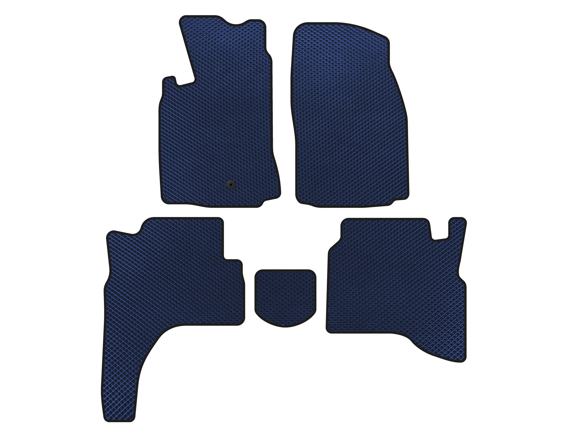 EVA Floor Mats (Blue) for Mitsubishi Pajero Sport 1996-2007 - image 1