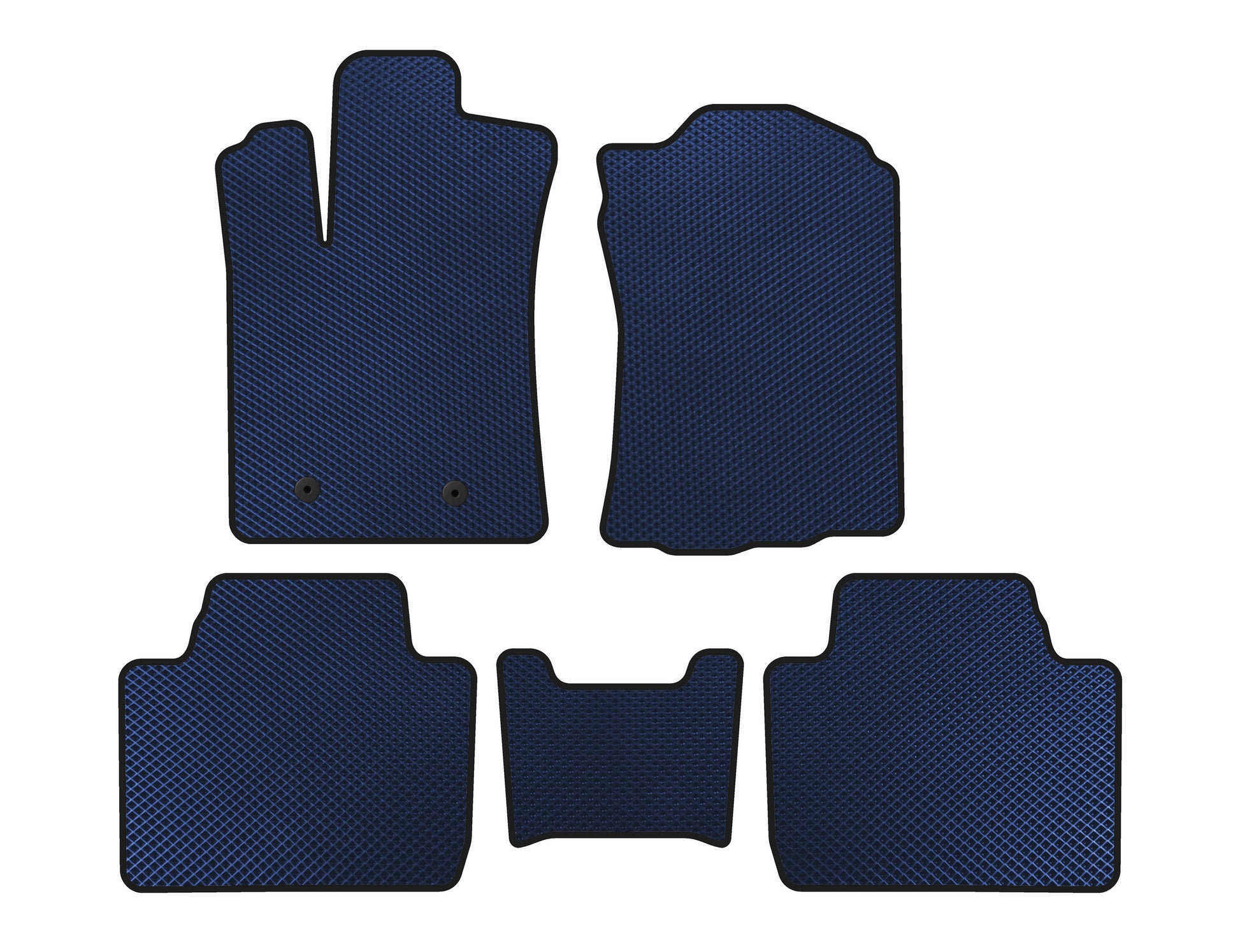 EVA Floor Mats (Blue) for Toyota Tacoma 2015- - image 1