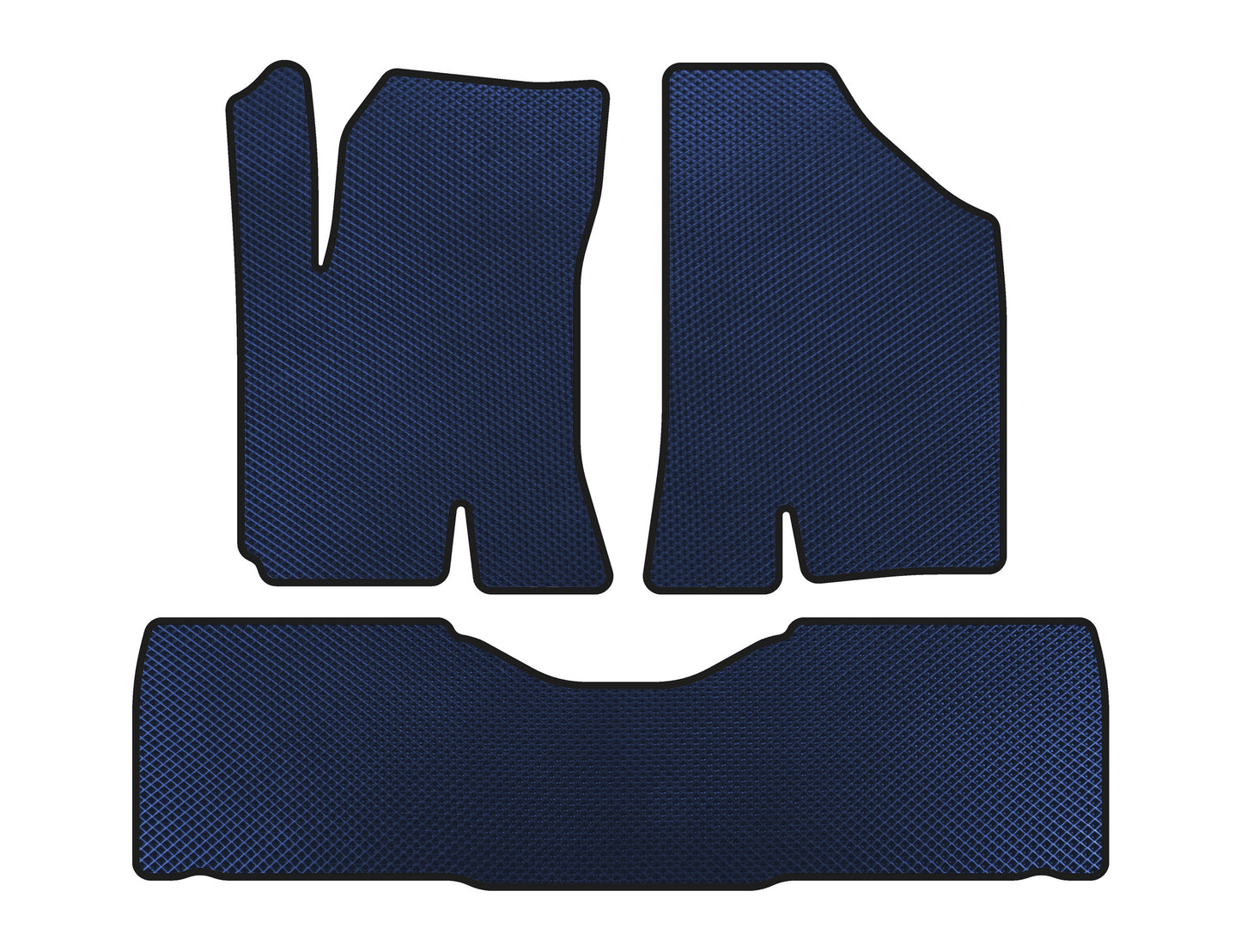 EVA Floor Mats (6-Seater/Electric, Blue) for Leopaard CS9EV 2017- - image 1