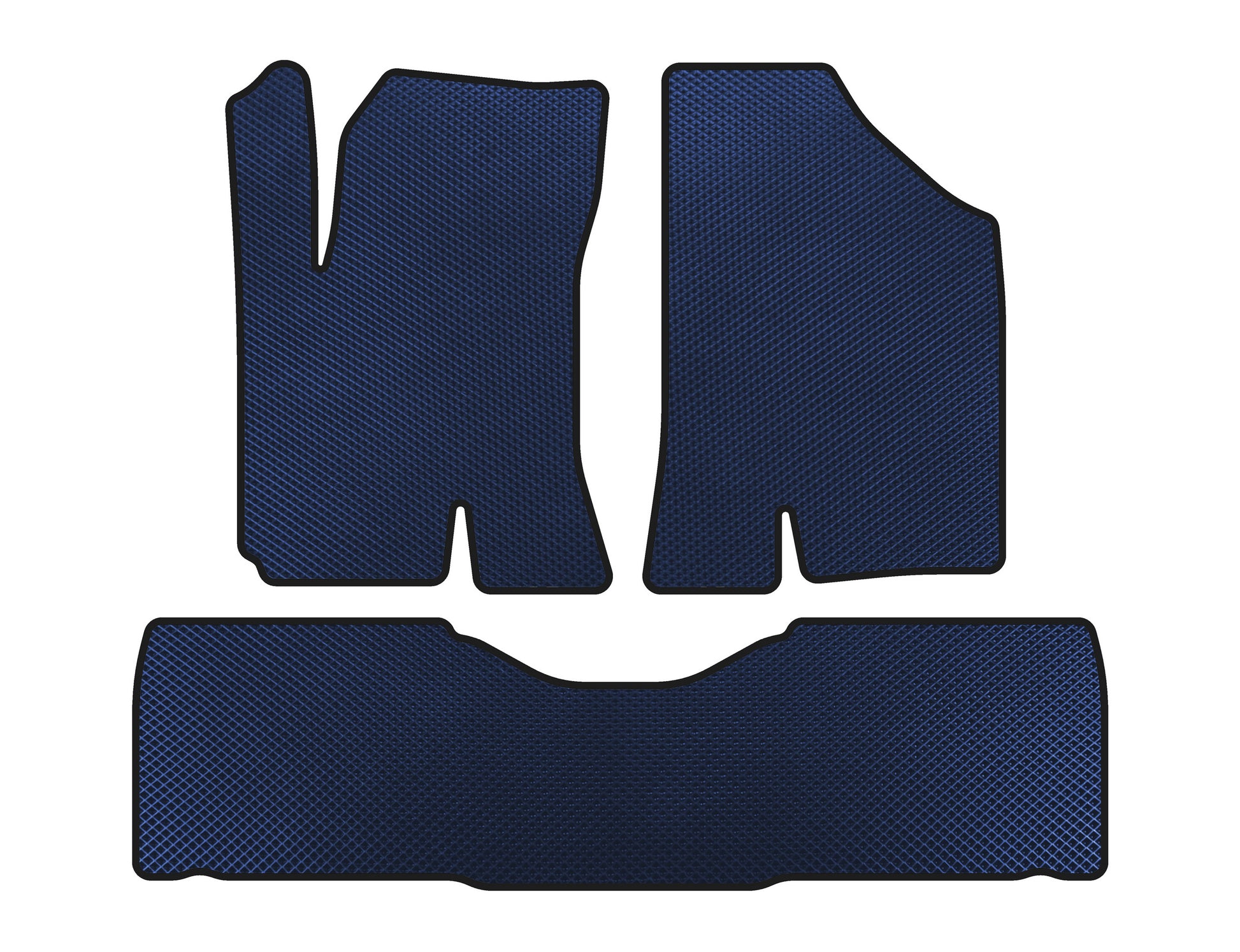 EVA Floor Mats (6-Seater/Electric, Blue) for Leopaard CS9EV 2017- - image 1