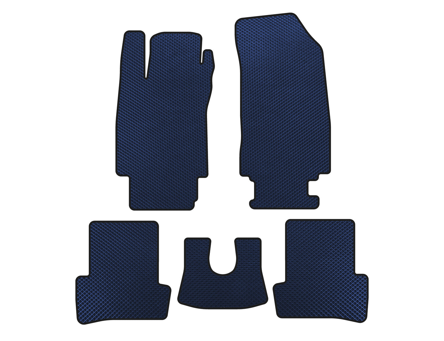 EVA Floor Mats (Blue) for Renault Clio III 2005-2012 - image 1