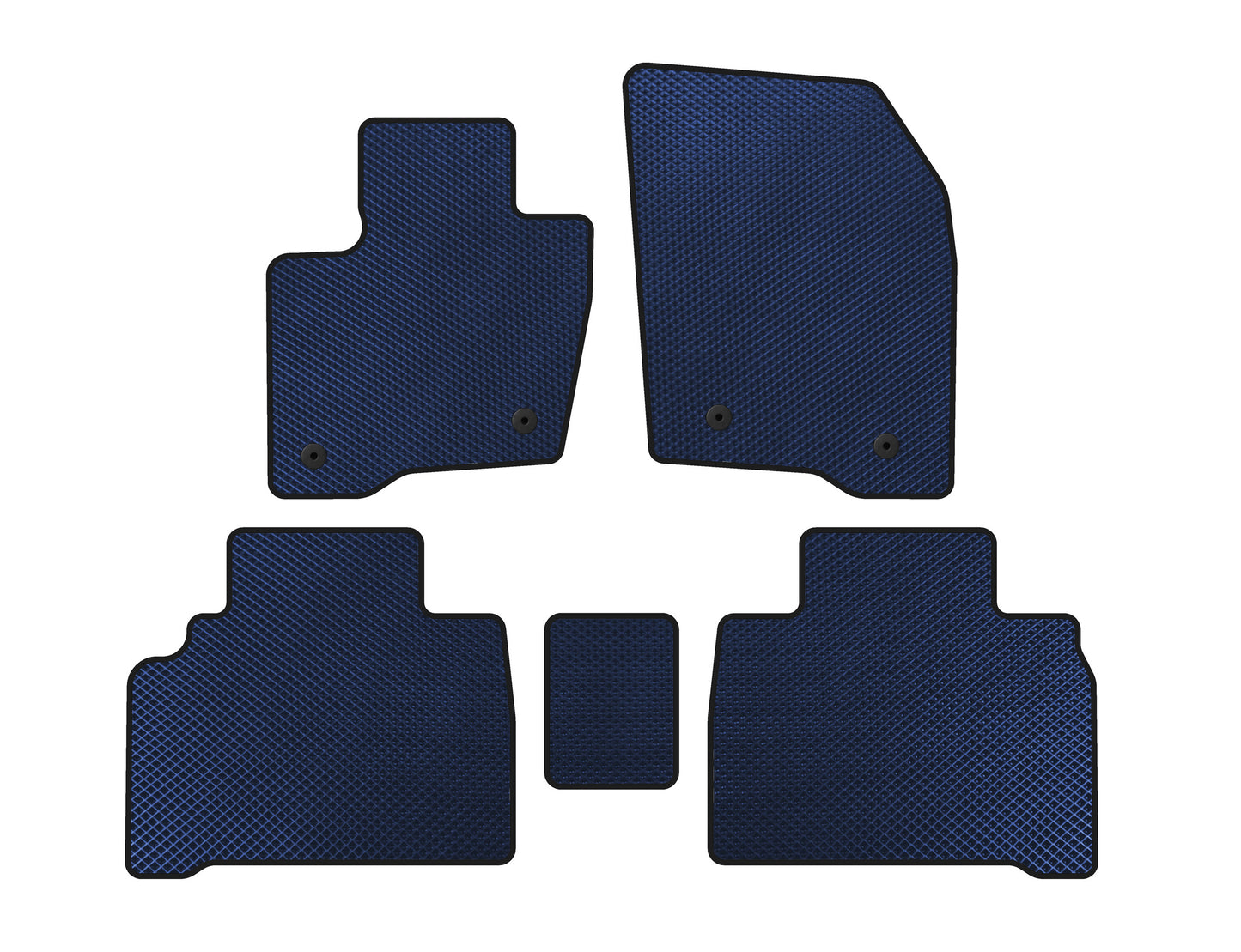 EVA Floor Mats (HB, Blue) for Ford Galaxy 2015- - image 1