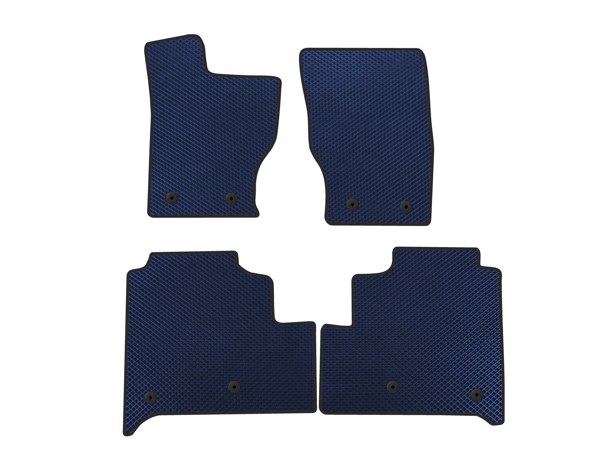 EVA Car Mats (Long, Hybrid, Blue) for Range Rover IV L405 2013-2021 - image 1
