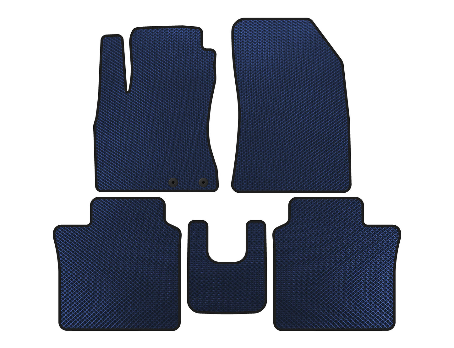 EVA Floor Mats (HB, Blue) for Nissan Note 2012-2020 - image 1