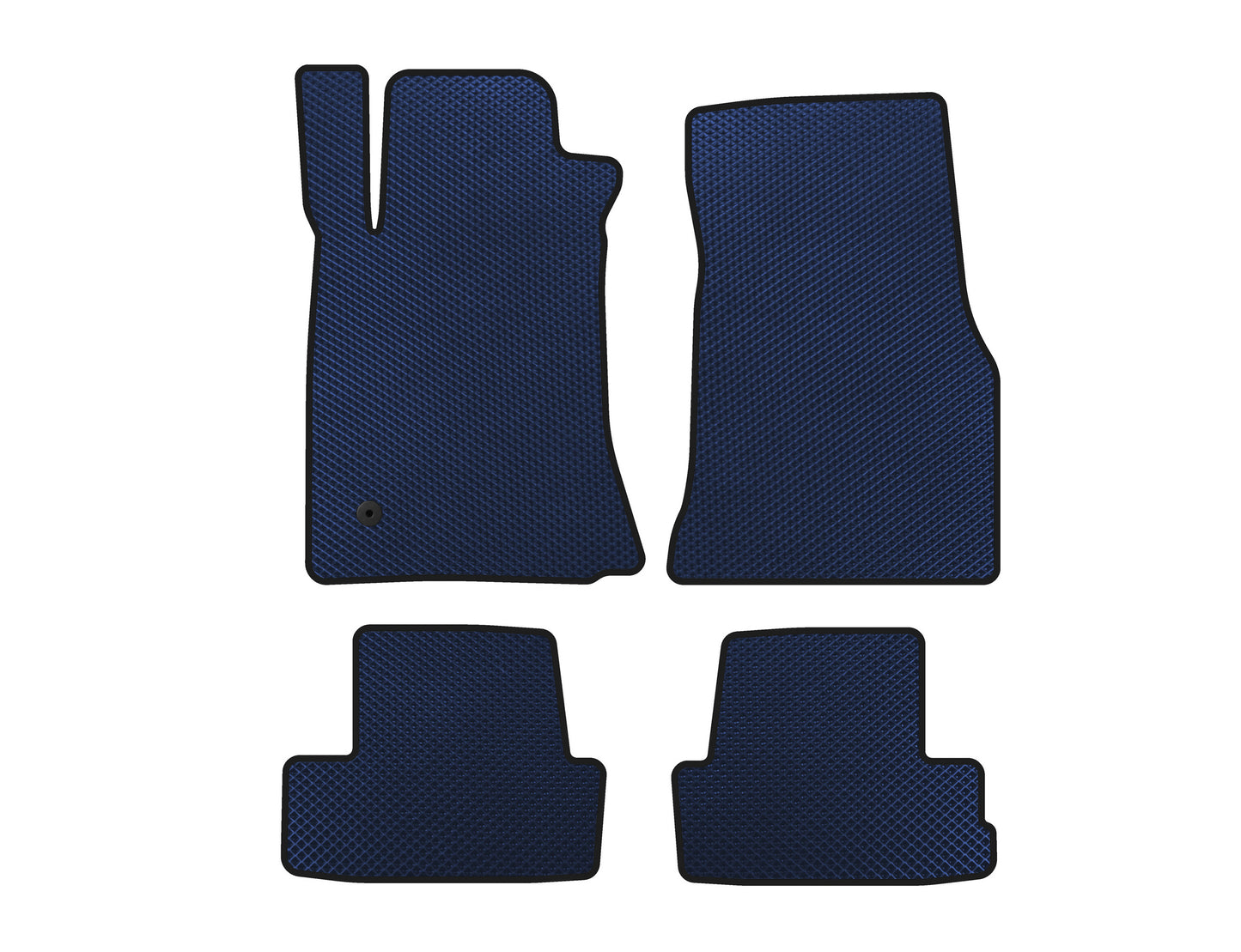 EVA floor mats (2005-2009, GT, Coupe, Blue) for Ford Mustang 2005-2014 - image 1
