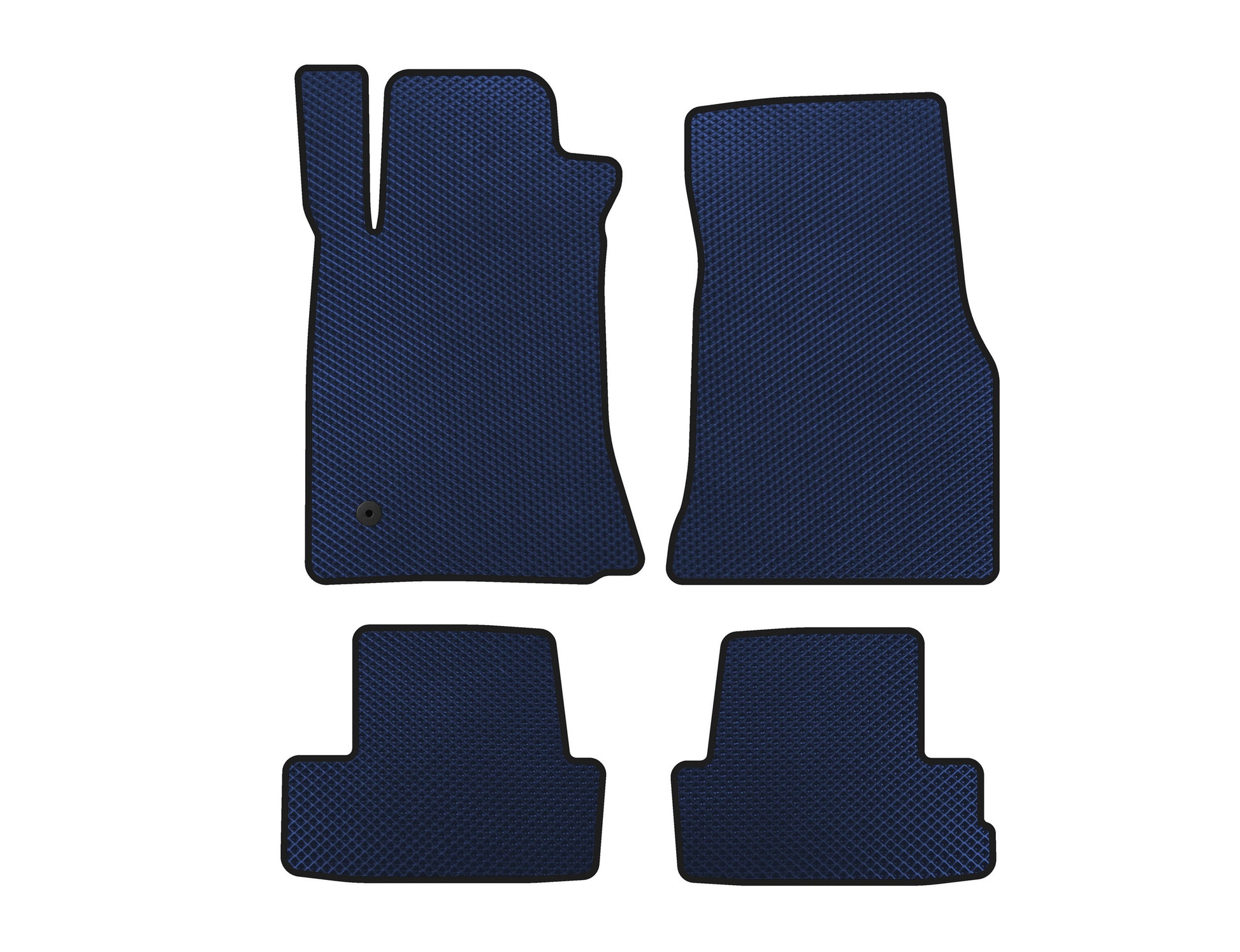EVA floor mats (2005-2009, GT, Coupe, Blue) for Ford Mustang 2005-2014 - image 1