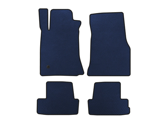 EVA floor mats (2005-2009, GT, Coupe, Blue) for Ford Mustang 2005-2014 - image 1