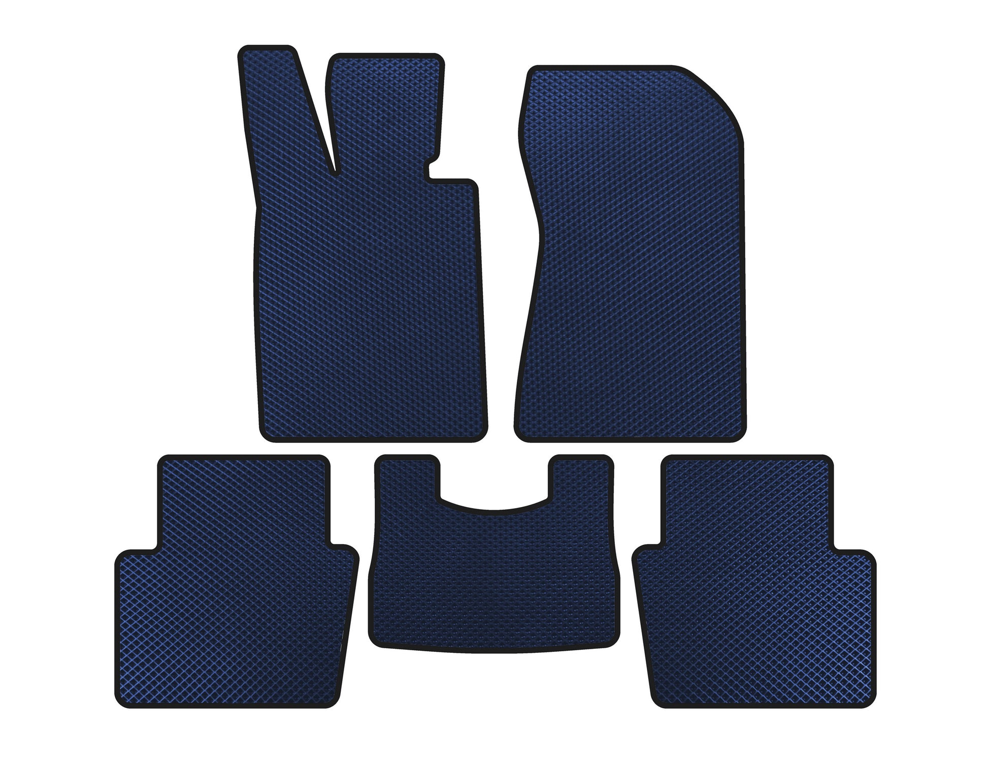 EVA Floor Mats (Blue) for Honda Legend 2004-2012 - image 1