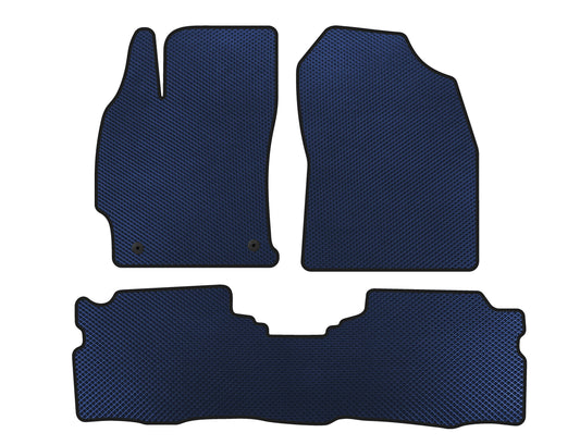 EVA Floor Mats (LB, Hybrid, Blue) for Toyota Prius 2015-2022 - image 1