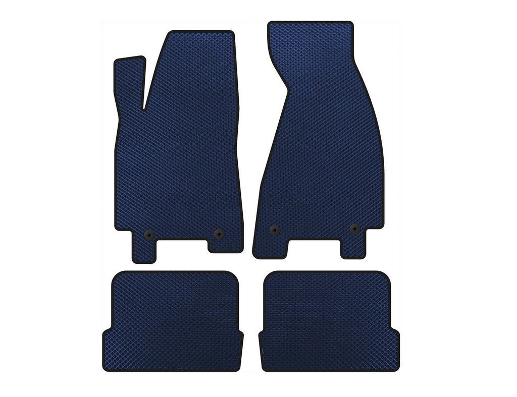 EVA Floor Mats (1991-1996, Coupe, Blue) for Audi 80/90 1987-1996 - image 1