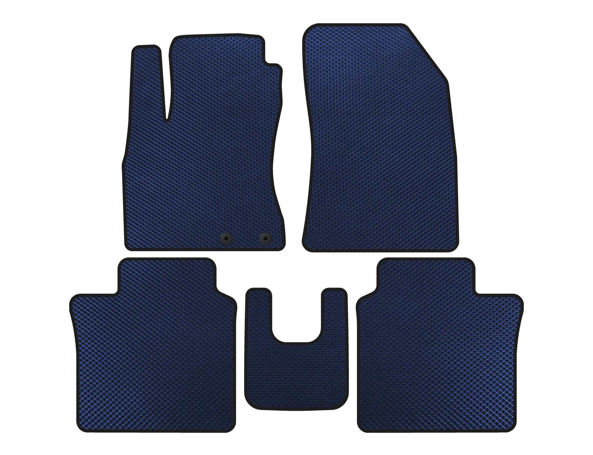 EVA Floor Mats (HB, Blue) for Nissan Note 2012-2020 - image 1