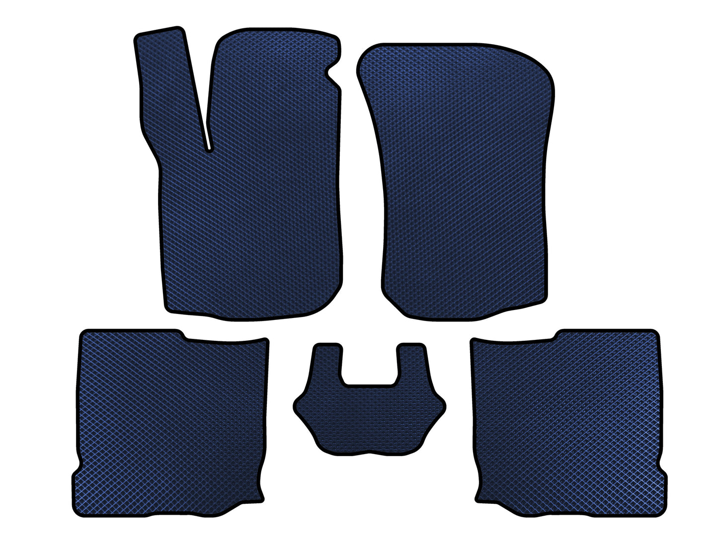 EVA Floor Mats (HB, 5-Door, Blue) for Seat Leon 1999-2005 - image 1