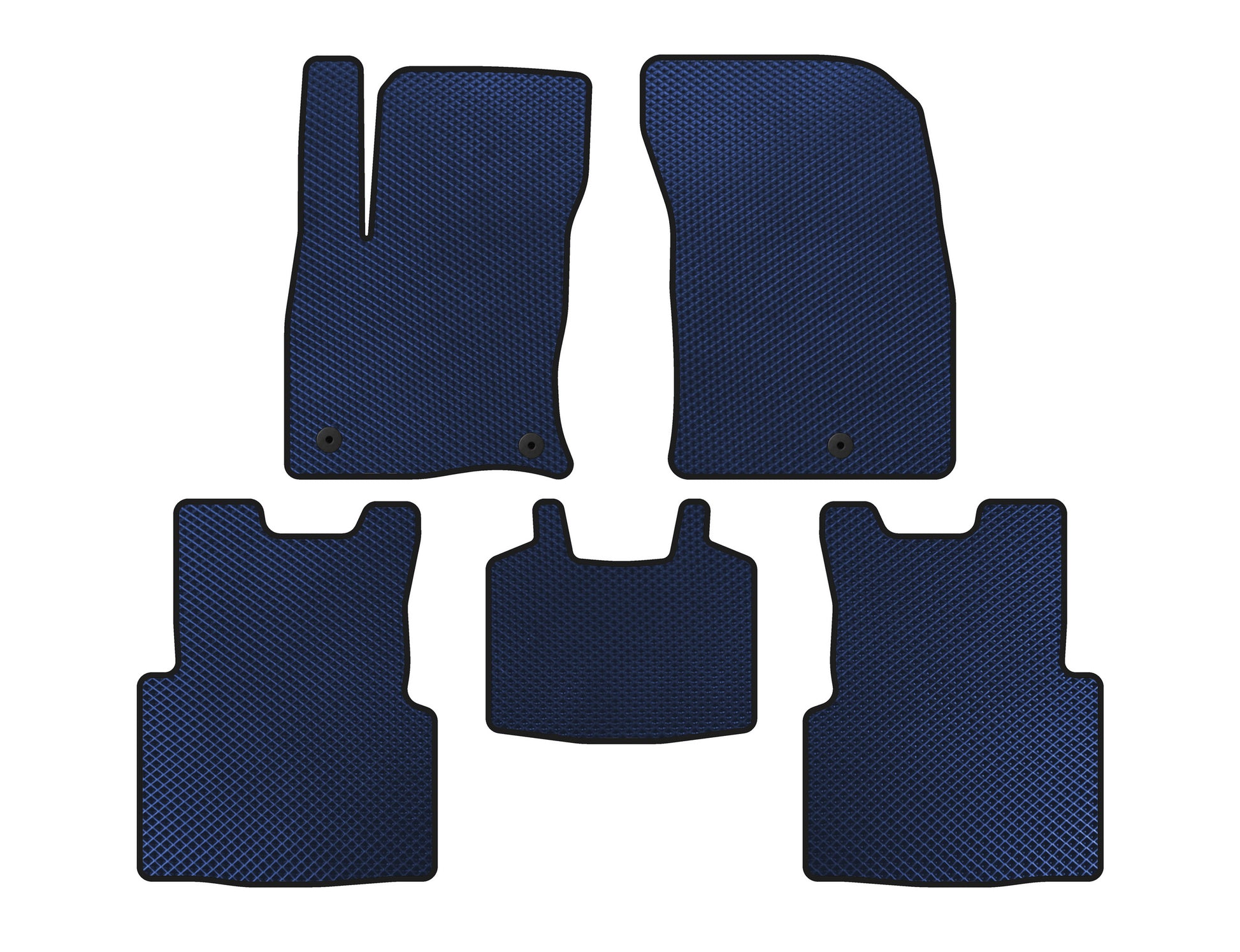 EVA Floor Mats (For Escape, Blue) for Ford Kuga/Escape 2019- - image 1