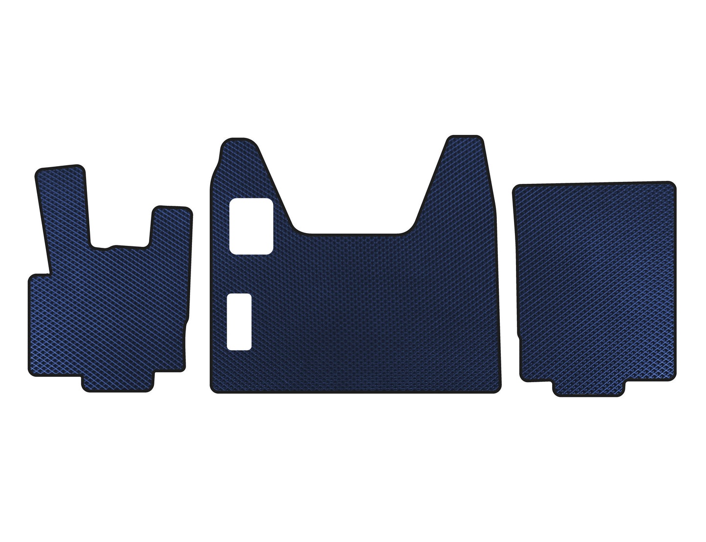 EVA Floor Mats (Blue) for DAF XF95 2002-2006 - image 1