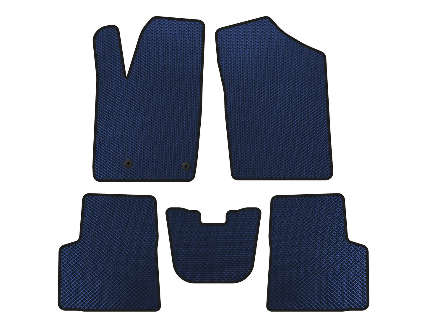 EVA Floor Mats (Blue) for Peugeot Partner 1996-2008 - image 1