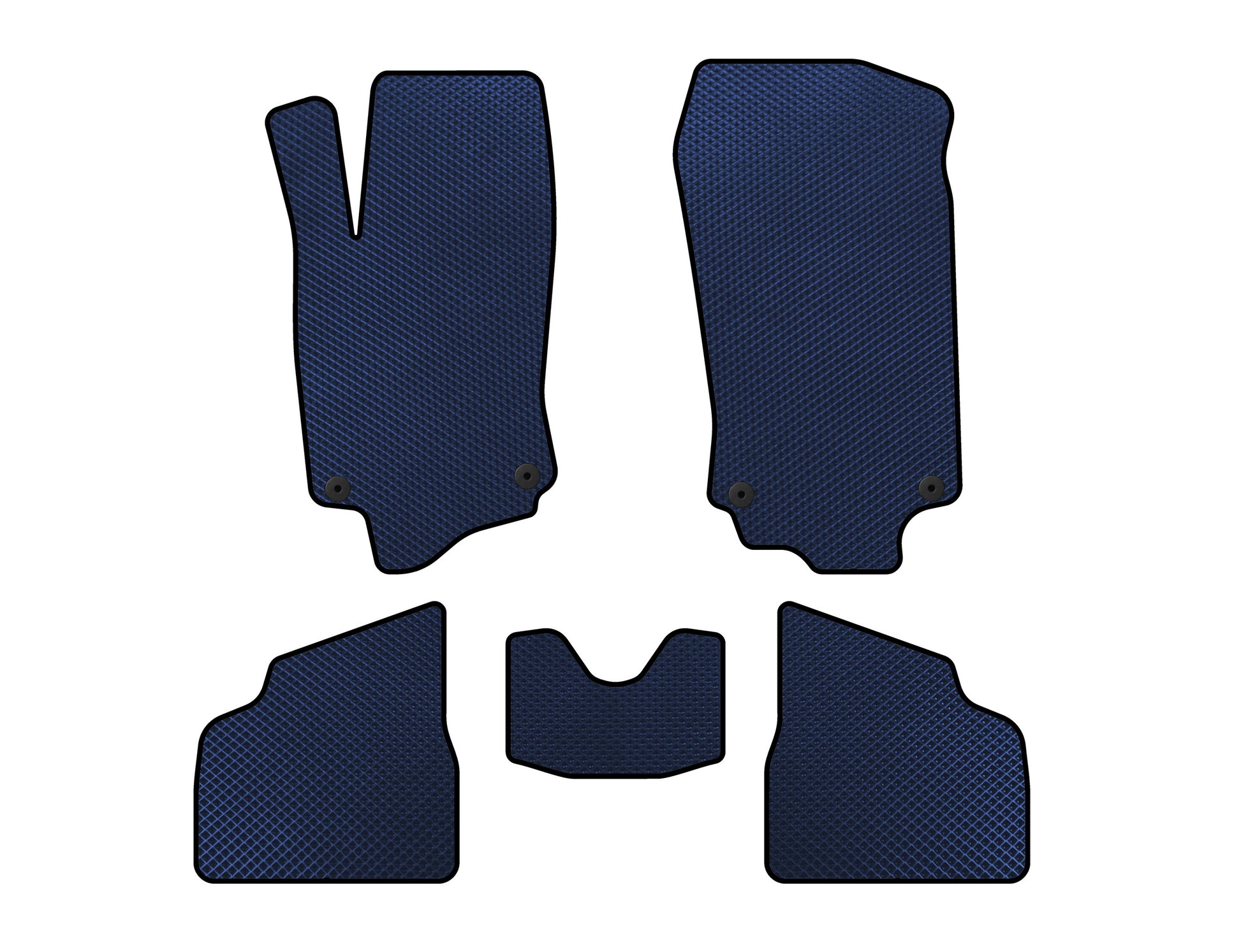 EVA Floor Mats (Blue) for Opel Corsa C 2000-2006 - image 1