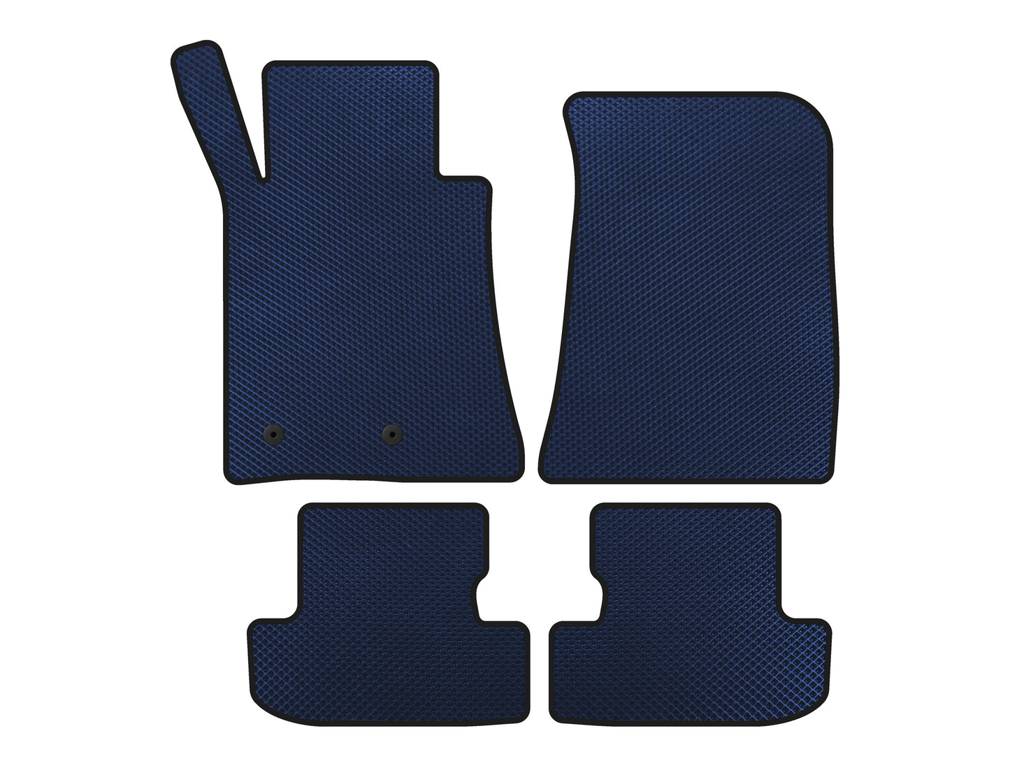 EVA Floor Mats (Coupe, Blue) for Ford Mustang 2015-2023 - image 1