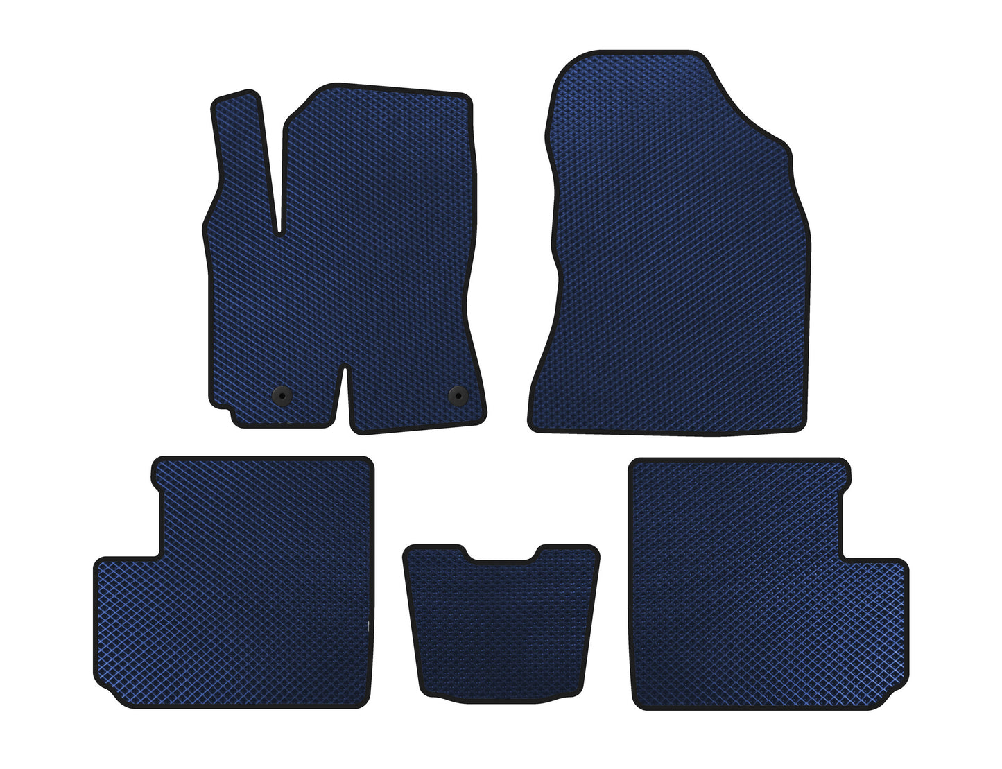 EVA Floor Mats (Blue) for Toyota Rav 4 2001-2005 - image 1