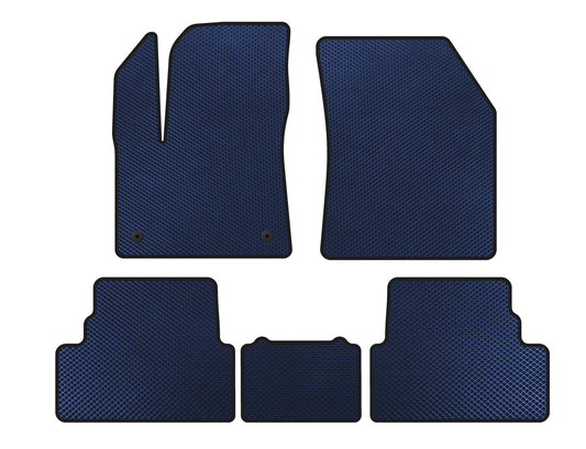 EVA Floor Mats (2017-2021, Blue) for Opel Grandland X 2017- - image 1