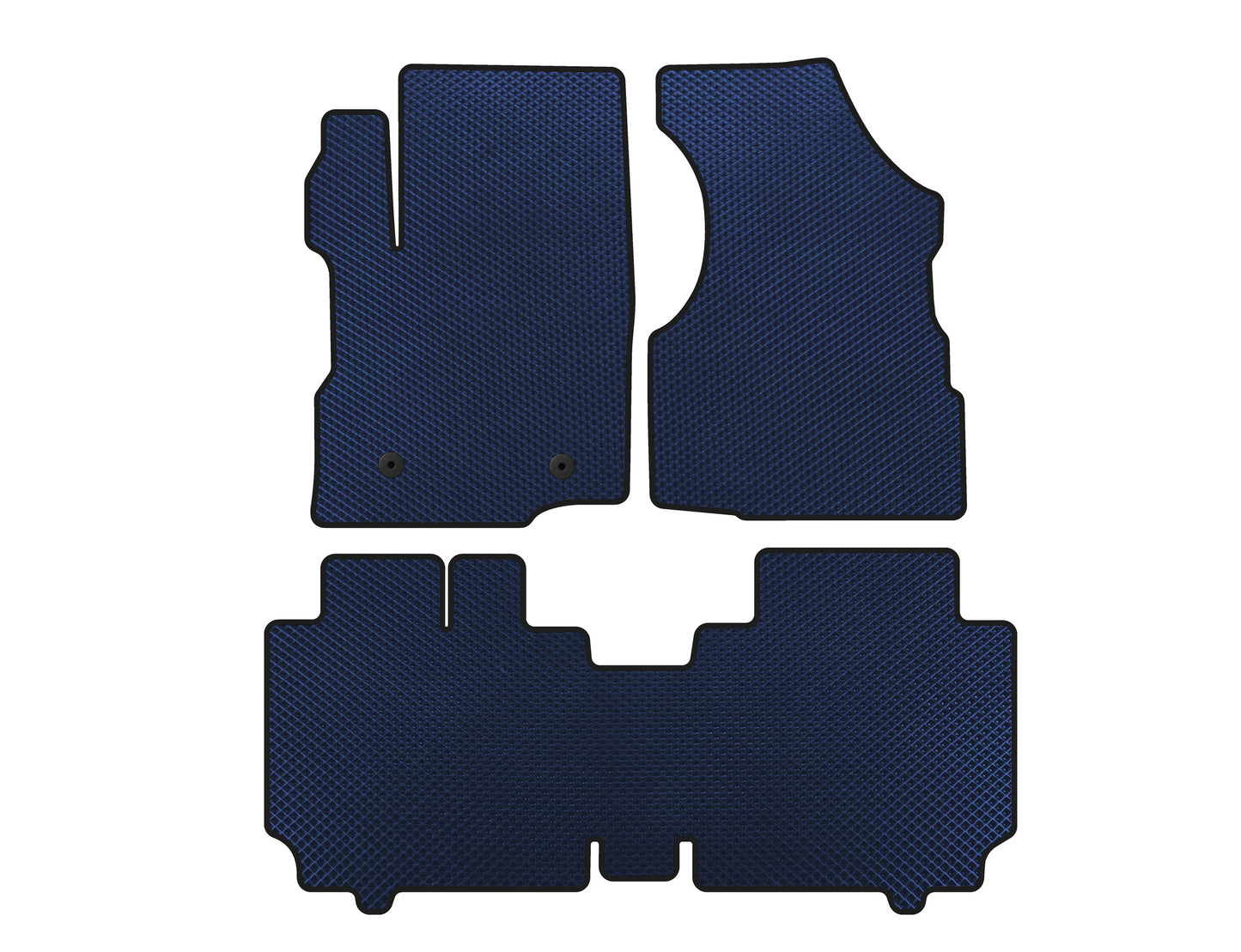 EVA Floor Mats (2015-2017, Blue) for Chevrolet Equinox 2009-2016 - image 1