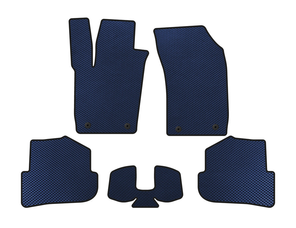 EVA Floor Mats (HB, 3-Door, Blue) for Audi A1 2010-2018 - image 1