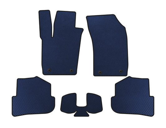EVA Floor Mats (HB, 3-Door, Blue) for Audi A1 2010-2018 - image 1