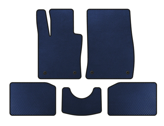 EVA Floor Mats (SD Trim, Blue) for Mini Countryman R60 2010-2017 - image 1
