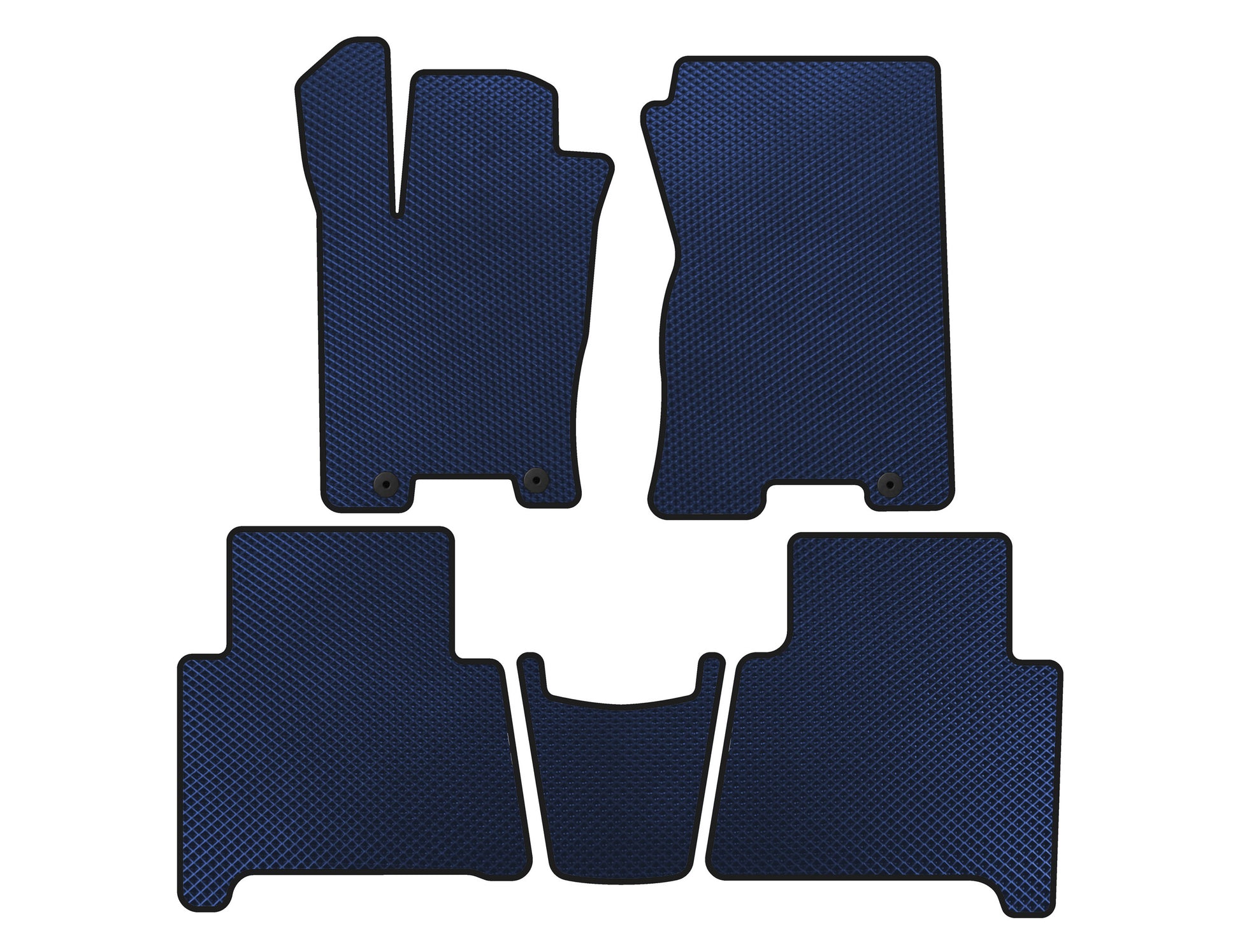 EVA Floor Mats (Blue) for Kia Mohave 2008-2016 - image 1