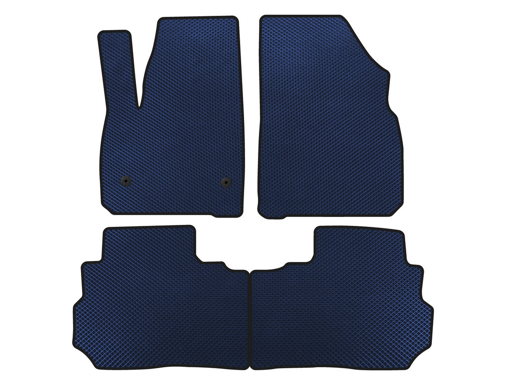 EVA Floor Mats (Blue) for Cadillac XT5 2016- - image 1