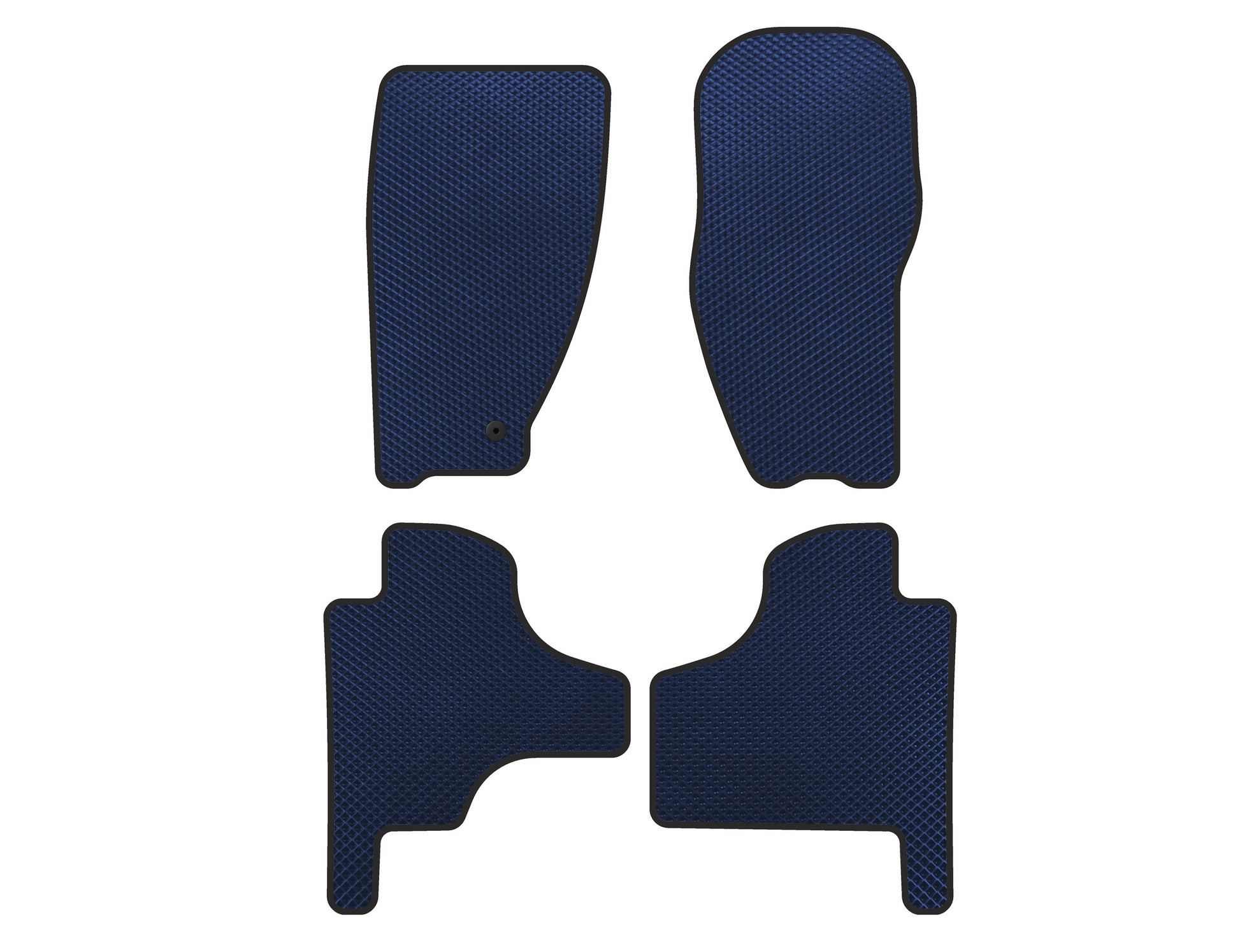 EVA Floor Mats (Blue) for Jeep Cherokee/Liberty 2007-2013 - image 1