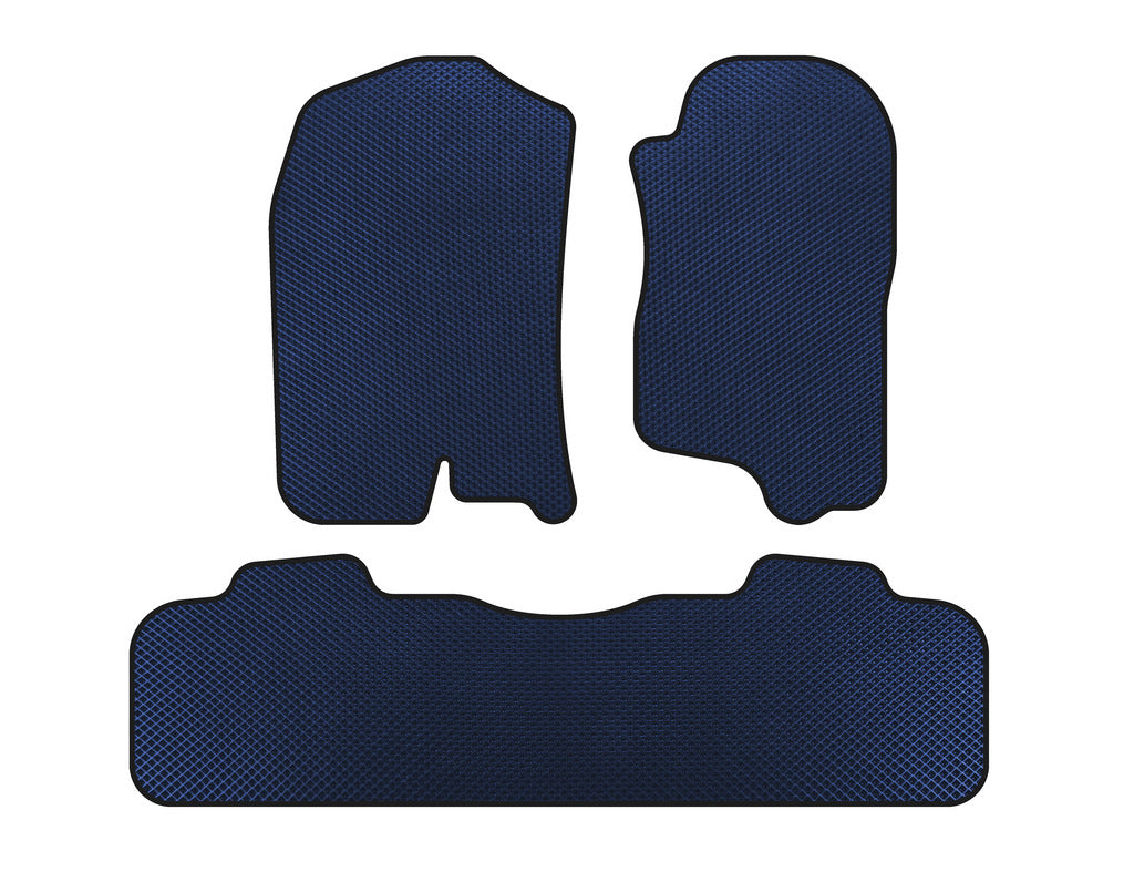 EVA Floor Mats (2 Rows, 2007-2014, Blue) for Chevrolet Tahoe 2007-2014 - image 1