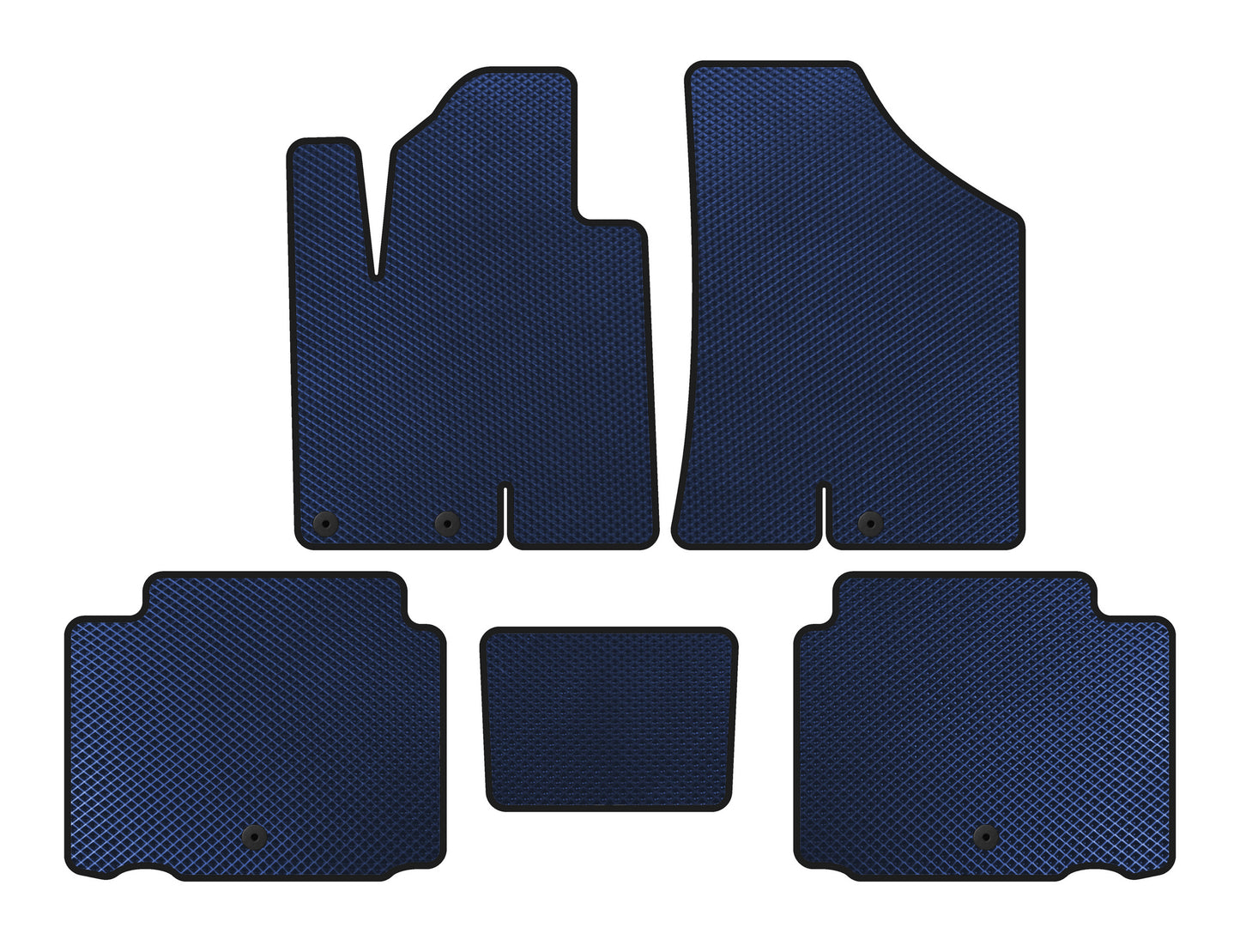 EVA Floor Mats (Blue) for Hyundai IX55 2007-2012 - image 1